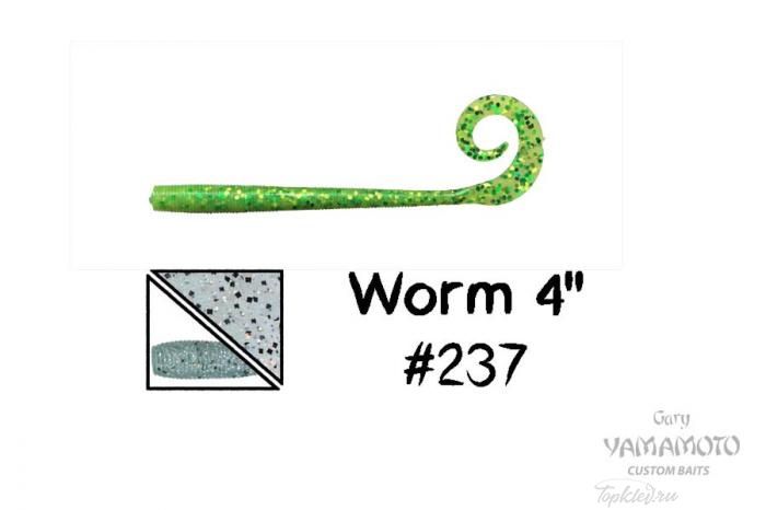 Приманка Gary Yamamoto Worm 4" #237