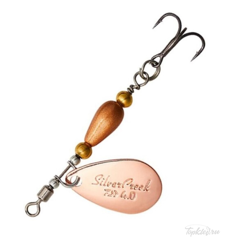 Блесна колеблющаяся Daiwa Silver Creek Spinner 6g #Copper