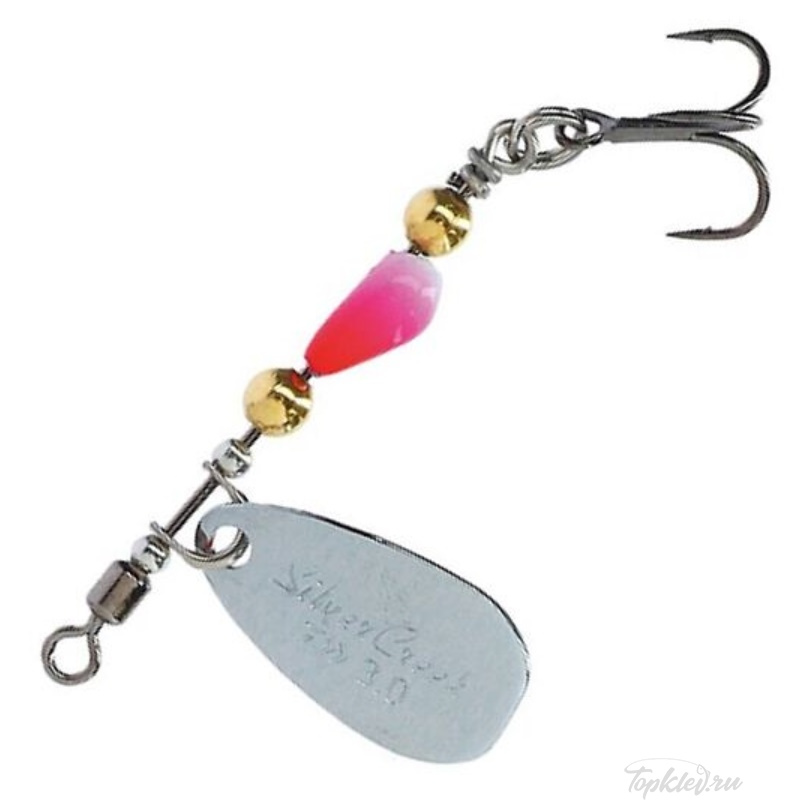 Блесна колеблющаяся Daiwa Silver Creek Spinner 4g #Peach