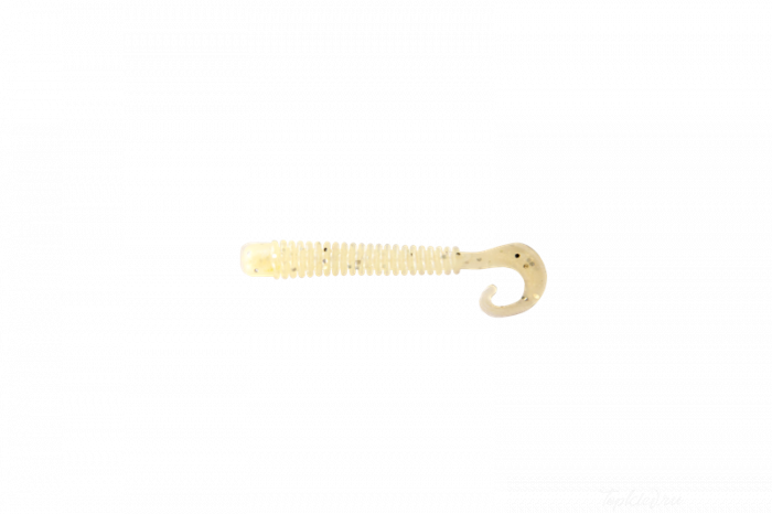 Приманка мягкая Allvega "Curly Tail" 6,5см 1,4г (8шт.) цвет pearl silver flake
