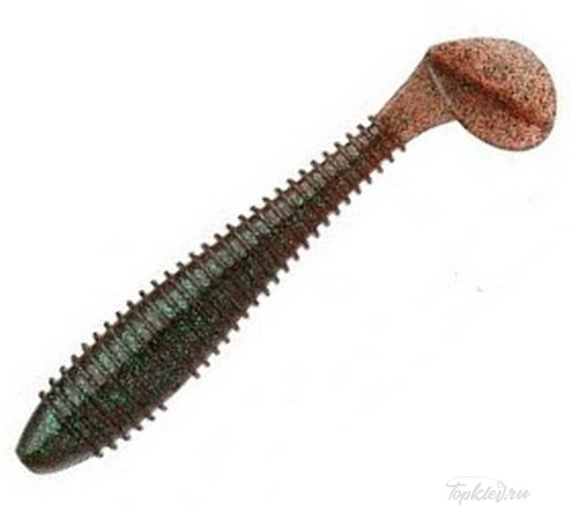 Приманка силиконовая Keitech Swing Impact 3" #302 Plum Green FLK.