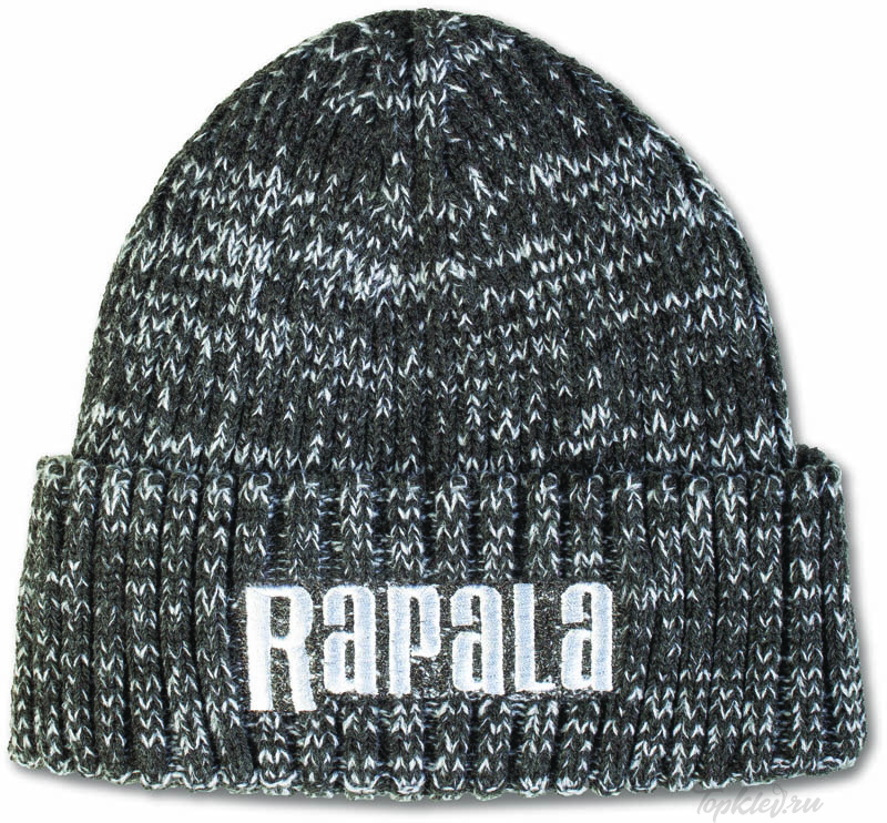 Шапка Rapala Cap #Серая с белым логотипом