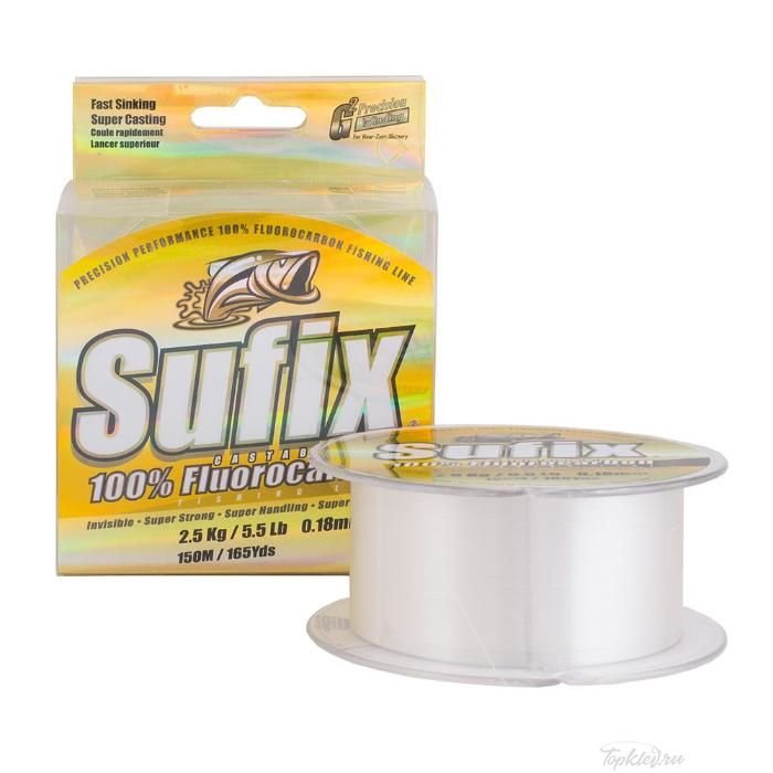 Флюорокарбон Sufix Fluorocarbon Clear 150м 0.35мм