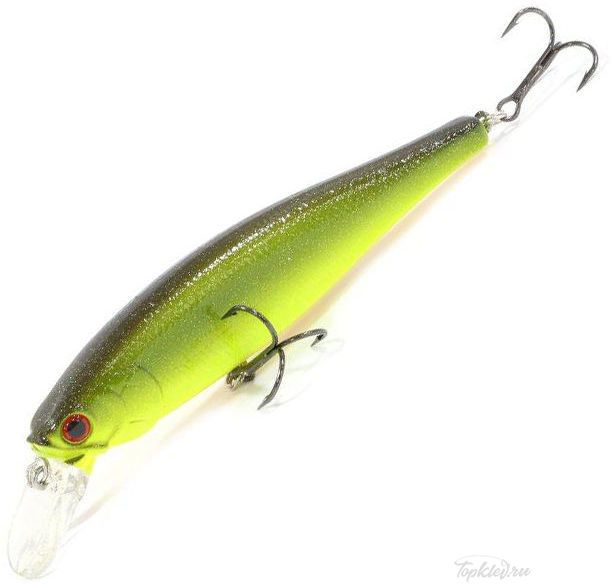 Воблер Lucky Craft Pointer 100SP 116 Chartreuse Green Rootbeer