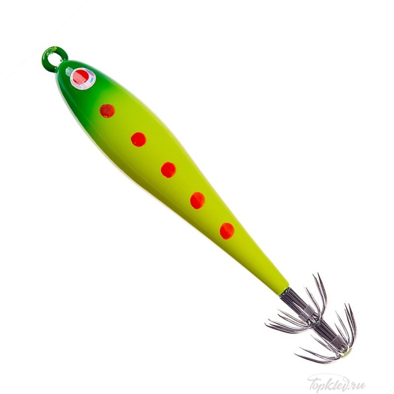 Кальмарница Higashi Squid Paint Sinker 125гр #07 Green Head