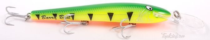 Воблер Gillies KILLALURE 6 BARRA BAIT +12 / K612BB27 Green/Orange Воблер Gillies KILLALURE 6 BARRA BAIT +12 / K612BB27 Green/Orange