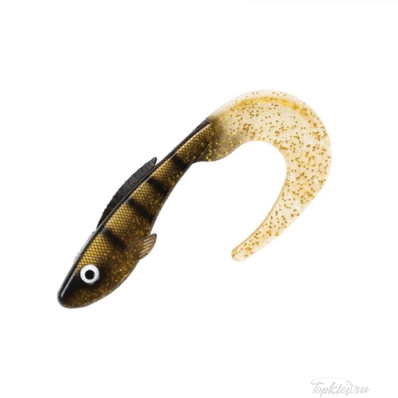 Приманка мягкая Abu Garcia Beast Curl Tail 210mm Bronze Bomber