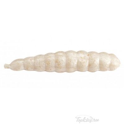 Приманка съедобная гусеница Berkley Gulp ALIVE HONEY WORMS 2.5cm (25шт) 1oz White