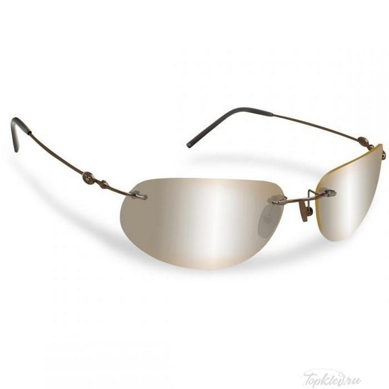 Очки Flying Fisherman 7330CA XLT, Dark Brown, Amber/Silver Mirror
