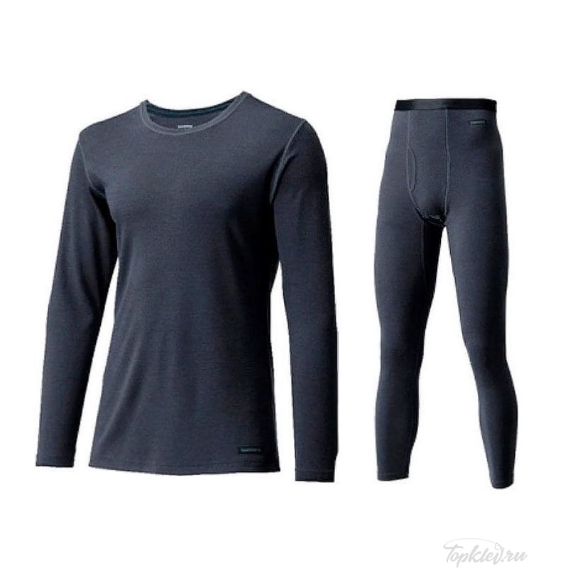 Термобелье комплект Shimano IN-010V/IN-011V BK M (EU L)