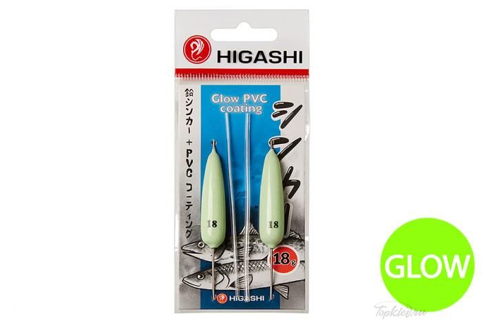 Грузило Higashi Combo Sinker Glow Green 14гр