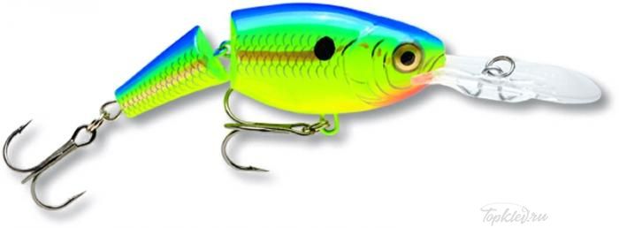 Воблер Rapala Jointed Shad Rap JSR04-PRT