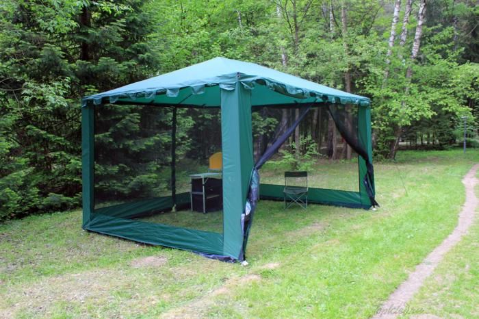 Тент Campack Tent G-3401W с ветро-влагозащитными полотнами