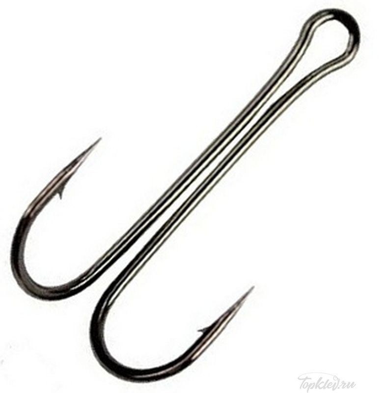 Крючки Saikyo Двойник A-Long Double hook №1 (100шт)
