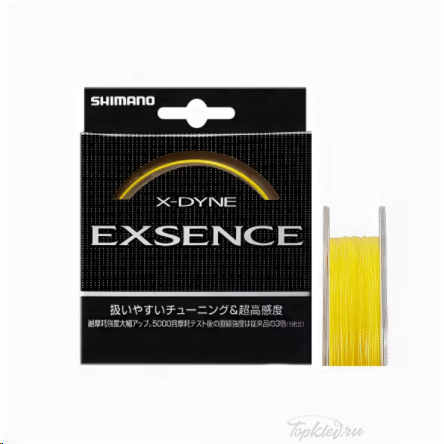 Шнур плетёный PE Shimano PL-225H 150м #1.5 желтая 10,8кг.