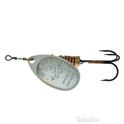 Блесна вращающаяся Mepps "Aglia AG" №3 (6,5г) на подложке 1 шт.