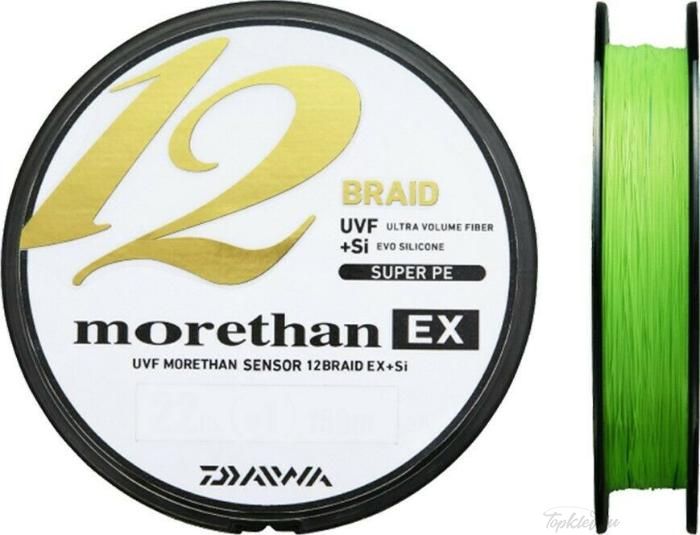 Шнур плетеный PE DAIWA - MORETHAN UVF S12EX #1.2 150m