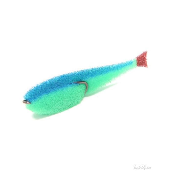 Рыбка поролоновая LeX Classic Fish прижатый двойник 7 см цвет GBBLB
