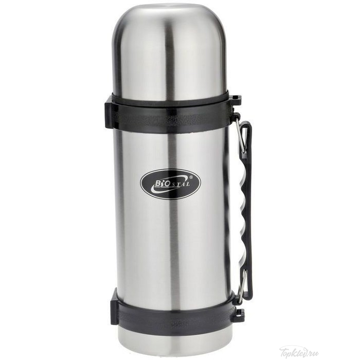 Термос Biostal NY-1000-2 1л (узкое горло, ручка)