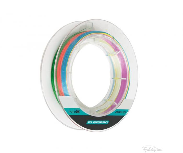 Шнур плетеный Flagman PE X-8 BRAID #1.0 0.165mm 150m Шнур плетеный Flagman PE X-8 BRAID #1.0 0.165mm 150m