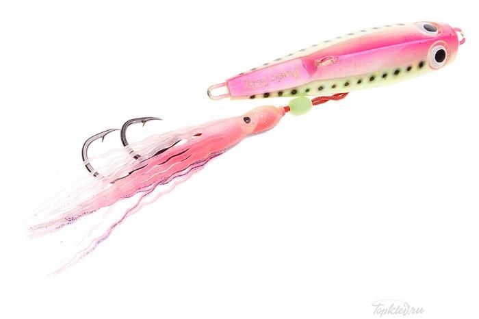 Инчику Asari Prowler 300гр #03 pink spots-lumo