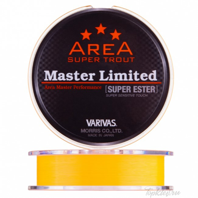 Леска Varivas Trout Area MLD Ester Orange 140m (#0.3) 1.4lb 0.09mm