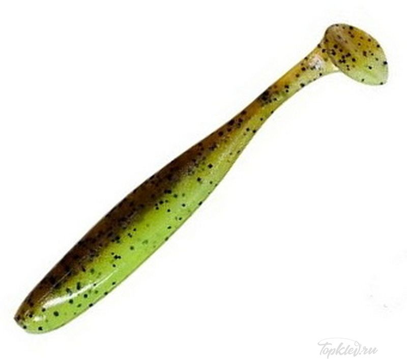 Приманка силиконовая Keitech Easy Shiner 6.5" #401 Green Pumpkin / Chartreuse