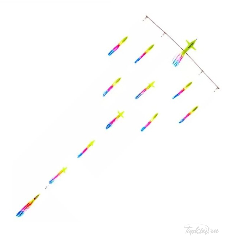 Оснастка Higashi 36 Flock fish 9 Squid 660гр #Rainbow