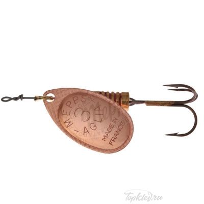 Блесна вращающаяся Mepps "Aglia CU" блистер №3 (6,5г)