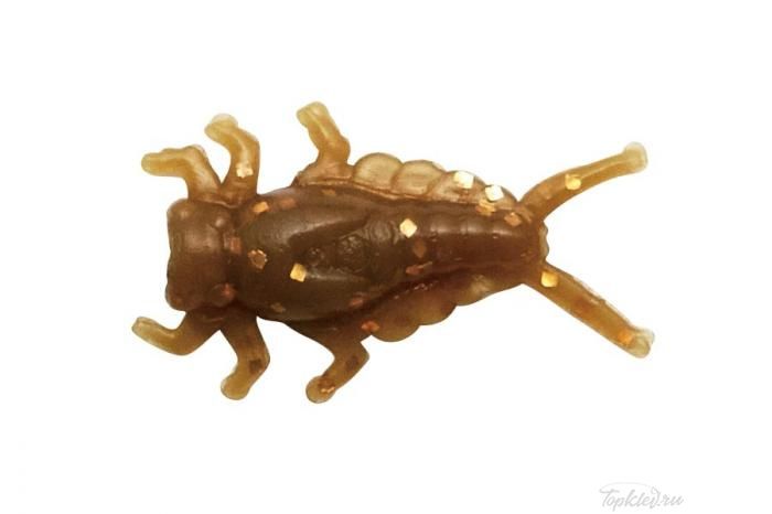 Приманка Nikko Dappy Mayfly 18мм #Brown Glitter