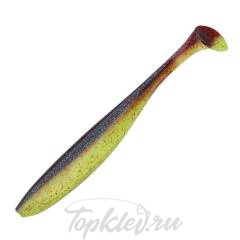Приманка силиконовая Keitech Easy Shiner 4.5" EA#15 Grape Chart Red FLK