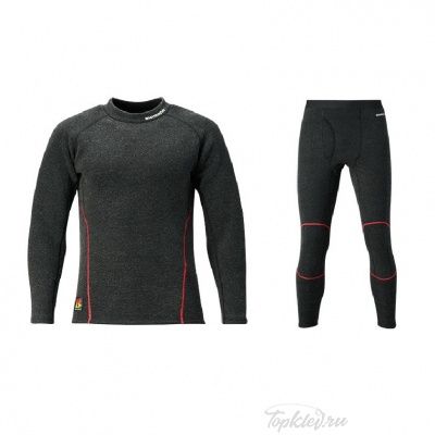 Термобелье комплект Shimano Nexus IN-021Q/025Q 2XL чёрный STRV +2,5