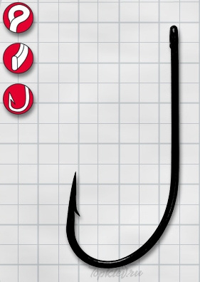 Крючок Gamakatsu LS-5413F №2 (BL) (10шт.)