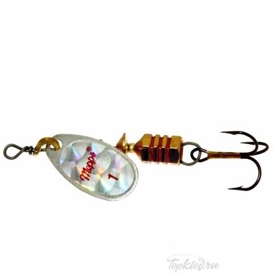 Блесна вращающаяся Mepps "Comet Rainbo AG" блистер №0