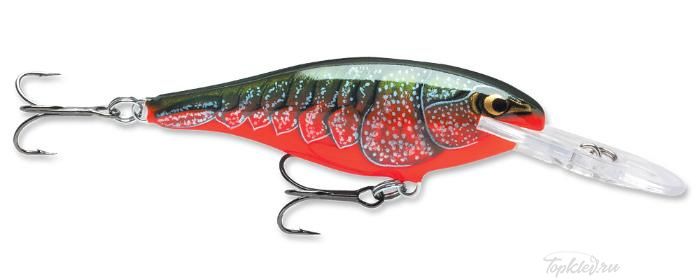 Воблер Rapala Shad Rap SR09-RCW