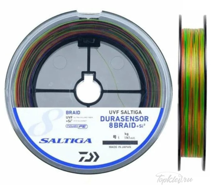 Шнур плетеный Daiwa PE UVF SALTIGA DURASENSOR X8 ＋Si2 300m PE 8 97LB