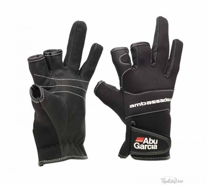 Перчатки Abu Garcia Neoprene Gloves M Black
