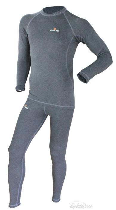 Комплект термобелья Woodland "Soft Thermo EKO" (графит) р. XXL