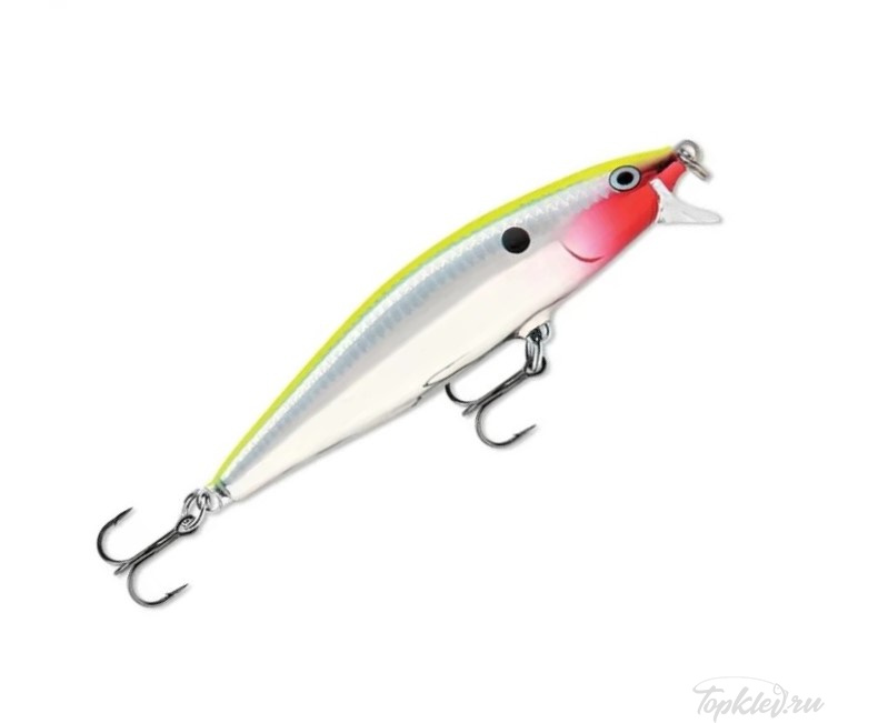 Воблер Rapala Flat Rap 08 /CLN /плавающий/ 0,9-1,8м, 8см, 7гр Воблер Rapala Flat Rap 08 /CLN /плавающий/ 0,9-1,8м, 8см, 7гр