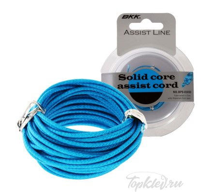 Поводковый материал BKK Solid Core Assist Cord 140lb 5м Поводковый материал BKK Solid Core Assist Cord 140lb 5м