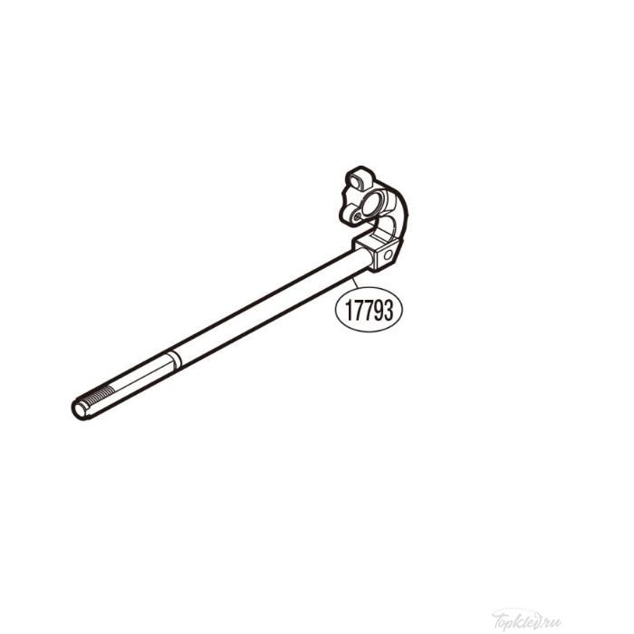 Запасная часть для катушки Shimano MAIN SHAFT ASSEMBLY шток с кареткой (RD17793)
