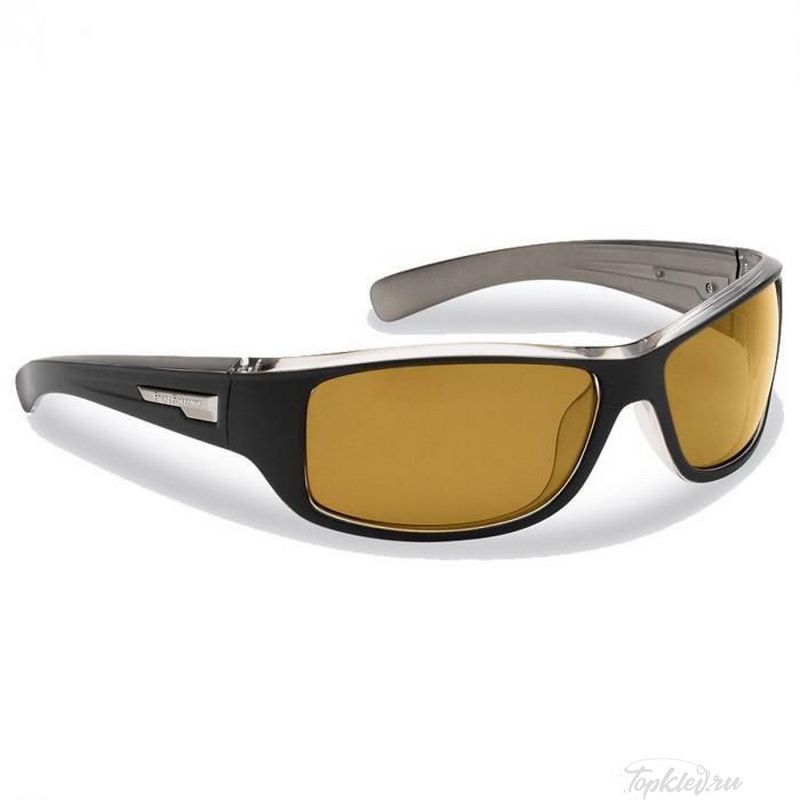 Очки Flying Fisherman 7831BY Helm, Matte Black-Gunmetal, Yellow-Amber