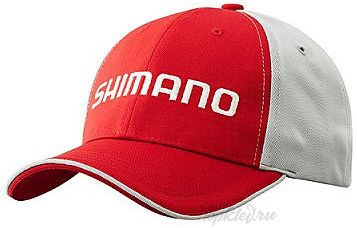 Кепка Shimano Standard Cap цвет Red/Gray CA-041R