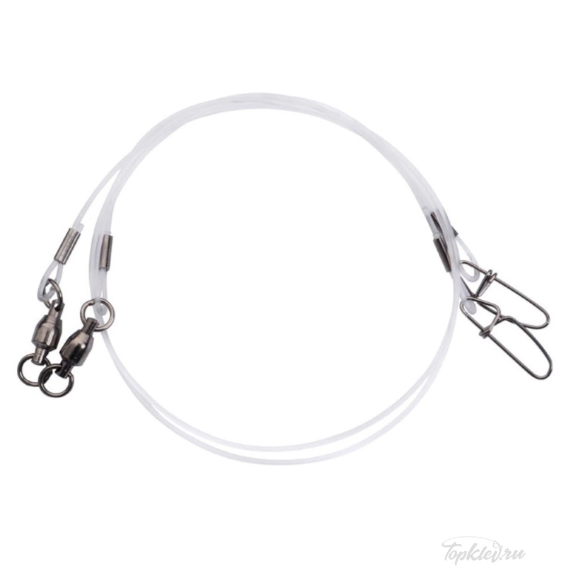 Поводок Berkley Fluo Pike Leaders 1.1мм 89кг 40см 2шт