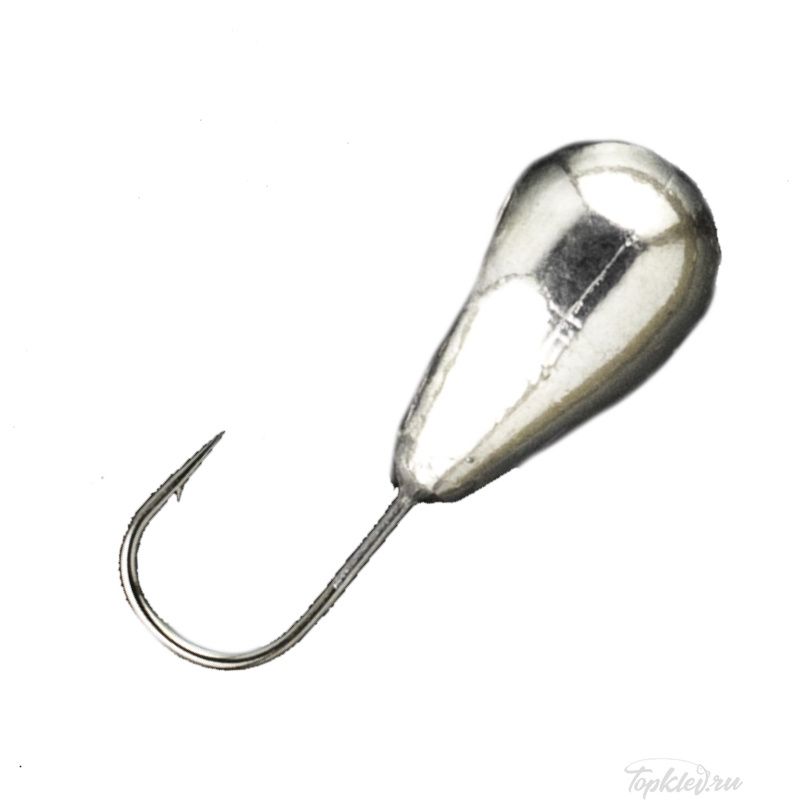 Мормышка вольфрамовая Dixxon DS Fishing Каблучок d6,0, серебро (5 шт)