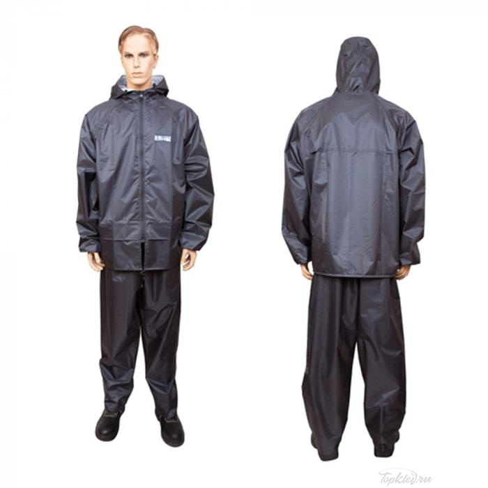 Костюм влагозащитный Woodland "Membrane WPL", КВ-02 темно-серый, р.52-54/170-176