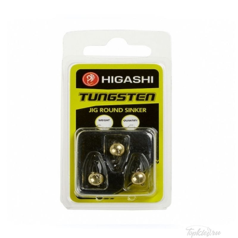 Грузила Higashi Jig Tungsten Sinker R Gold 3гр (set-3pcs) Грузила Higashi Jig Tungsten Sinker R Gold 3гр (set-3pcs)