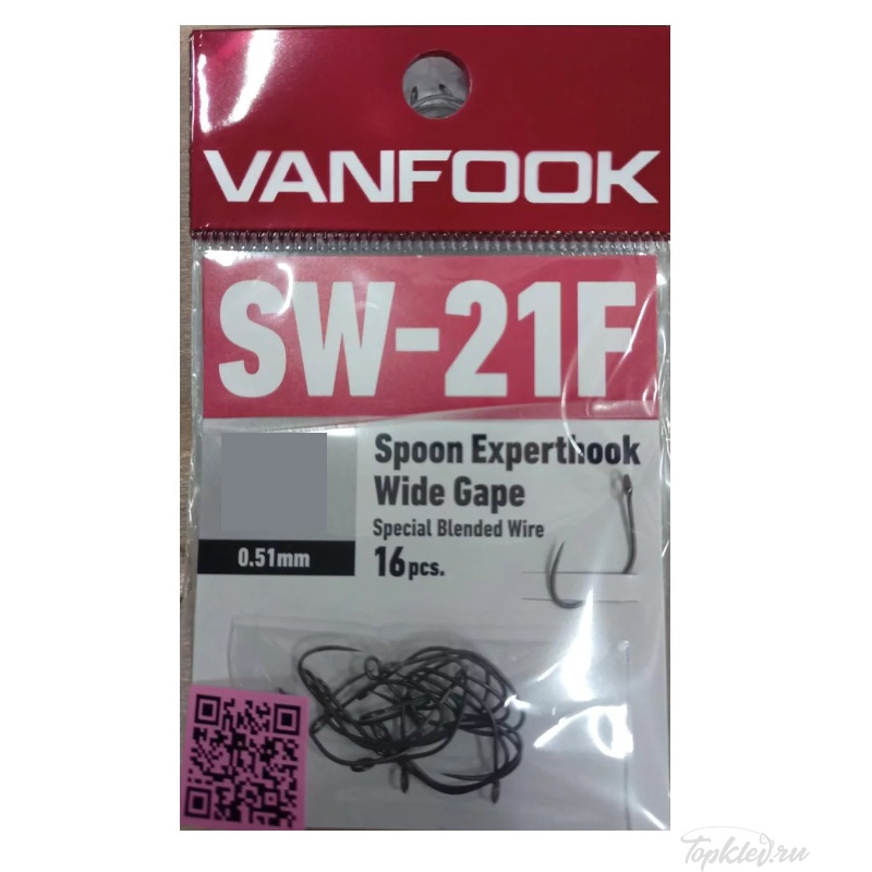 Крючки Vanfook SW-21F fusso black #6