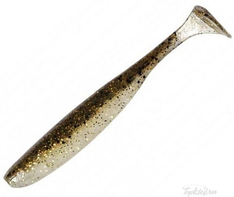 Приманка силиконовая Keitech Easy Shiner 3" #417 Gold Flash Minnow