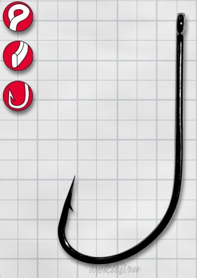 Крючок Gamakatsu F314 №4 (25шт.)